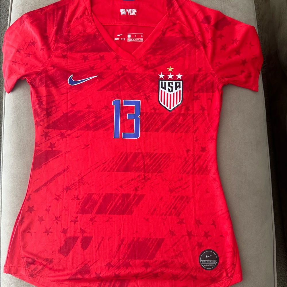 Nike Red Dri-FIT Jersey Alex Morgan